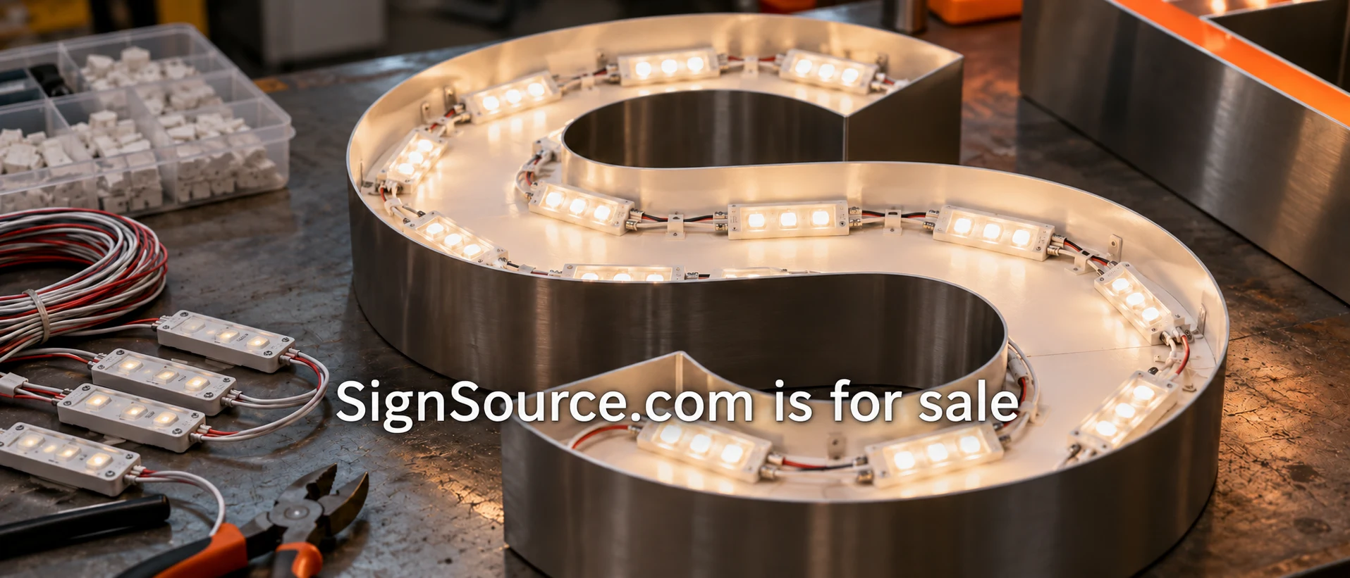 How to Spec Wholesale LED Modules for Channel Letters illustrated through materials and work in the sign trade